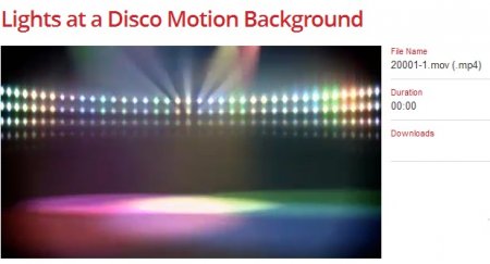 دانلود بک گراند زیبای موشن Lights at a Disco