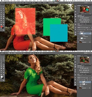 photoshop 101 color range feature