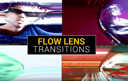 14 پریست ترانزیشن پریمیر حرکتی موجی Flow Lens